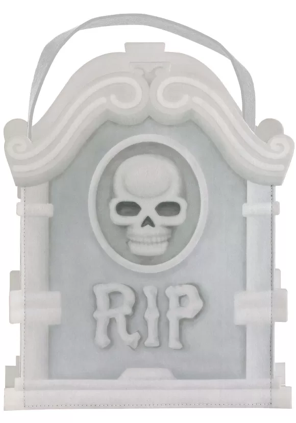 Cheap FUN Costumes Rip Tombstone Trick Or Treat Bag