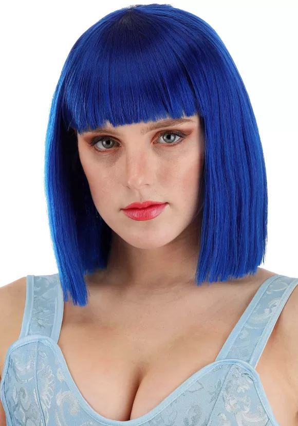 Best Sale FUN Costumes Royal Blue Bob Wig Accessory