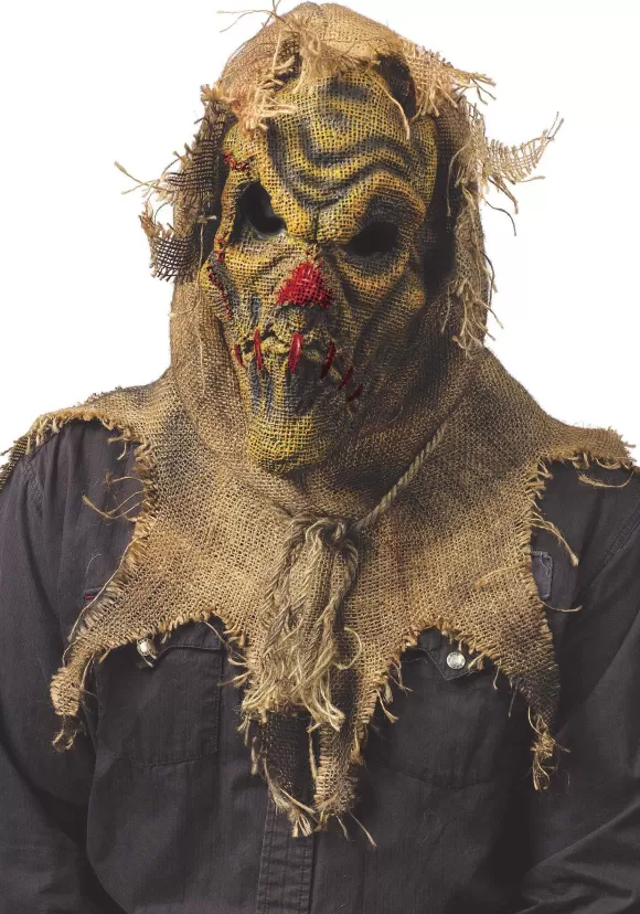 Discount Fun World Scary Scarecrow Adult Mask