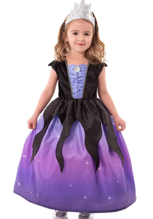 Hot Little Adventures Sea Witch Girl'S Costume