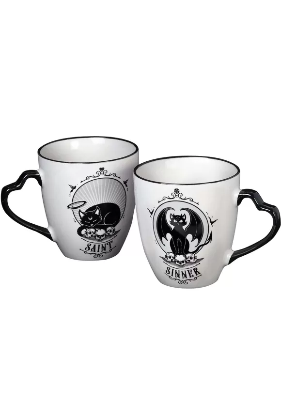 Best Sale Alchemy of England Set Of 2 Saint & Sinner Mug