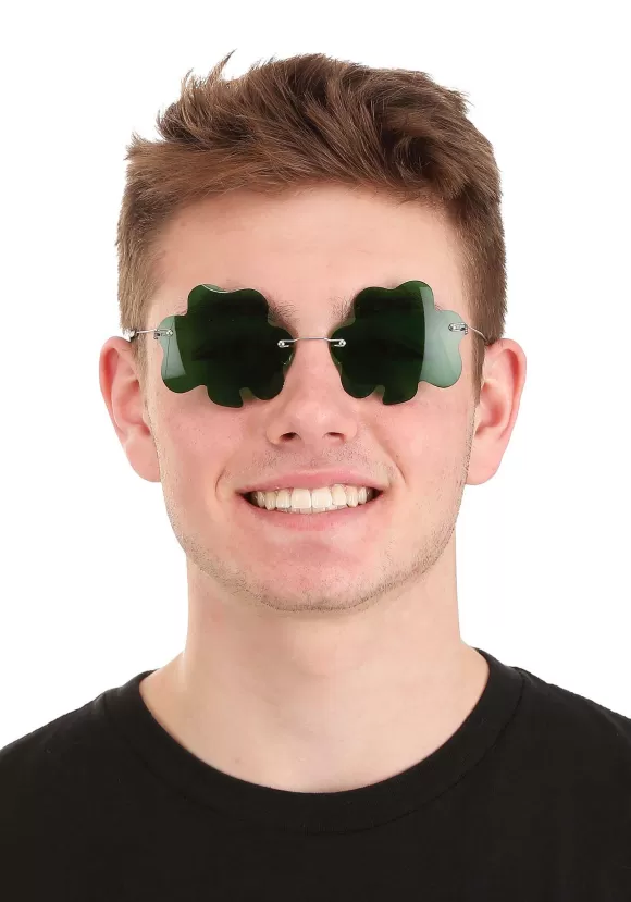 Best Sale FUN Costumes Shamrock Glasses