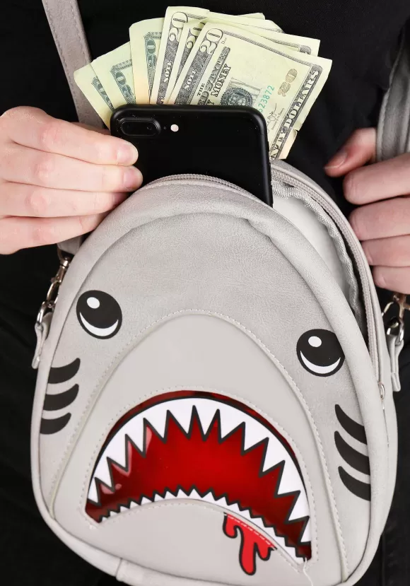 Store FUN Costumes Shark Attack Crossbody Purse