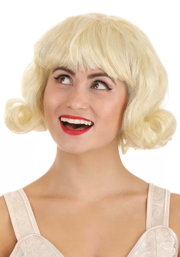 Sale FUN Costumes Short Blonde 50S Wig For Women