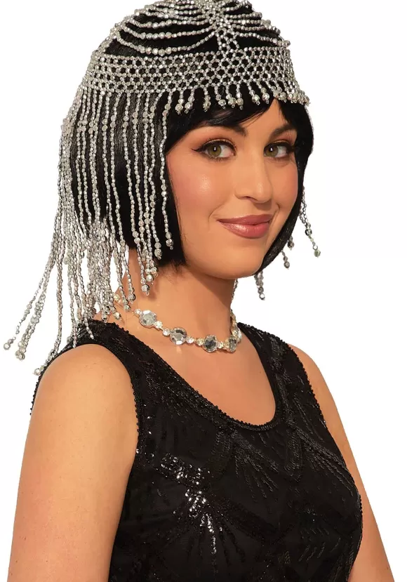 Hot Forum Novelties, Inc Silver Beaded Headpiece