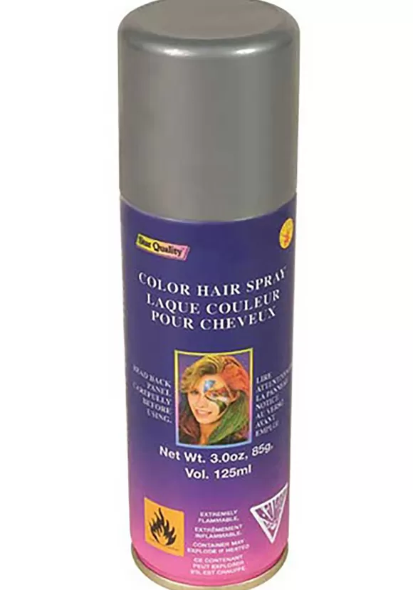 New Rubies Costume Co. Inc Silver Colored Hair Spray