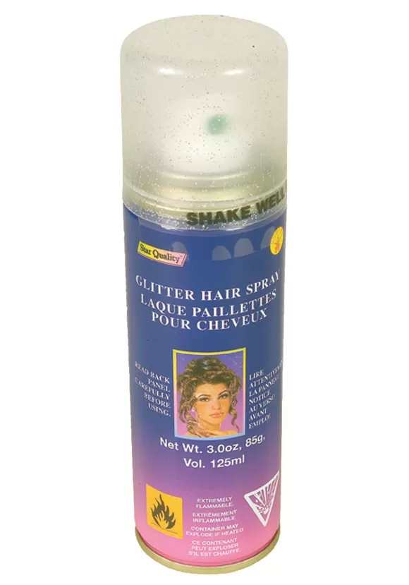 Cheap Rubies Costume Co. Inc Silver Glitter Hair Spray