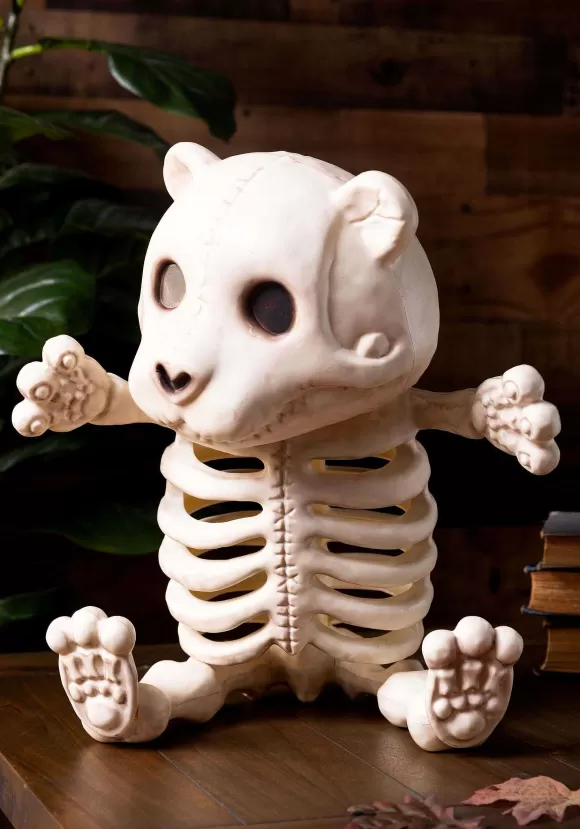 Shop FUN Costumes Skeleton Teddy Bear Decoration