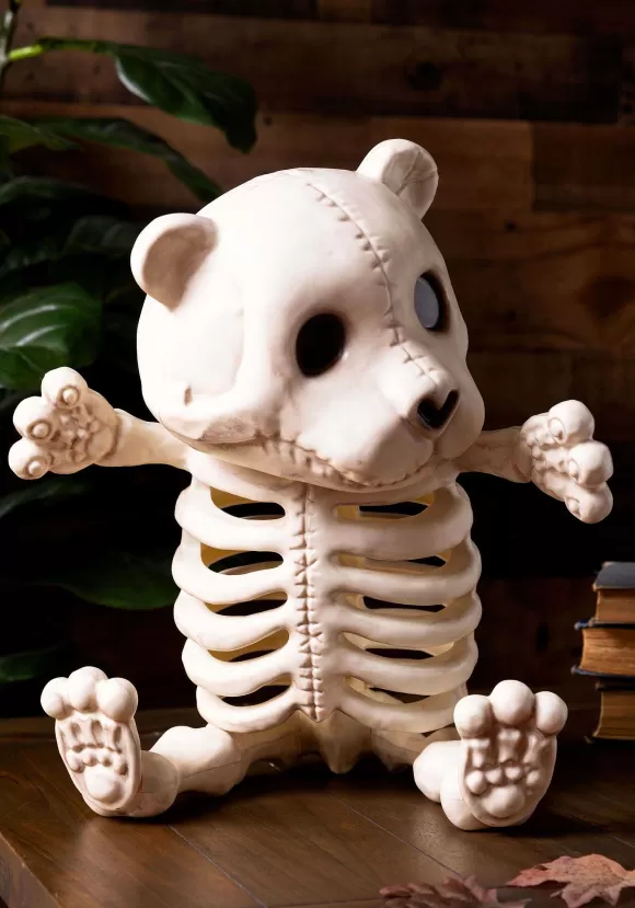 Shop FUN Costumes Skeleton Teddy Bear Decoration