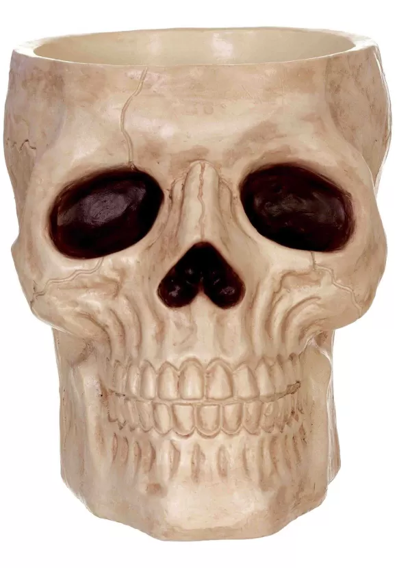 Fashion Seasons (HK) Ltd. Skull Halloween Candy Bowl Decoration