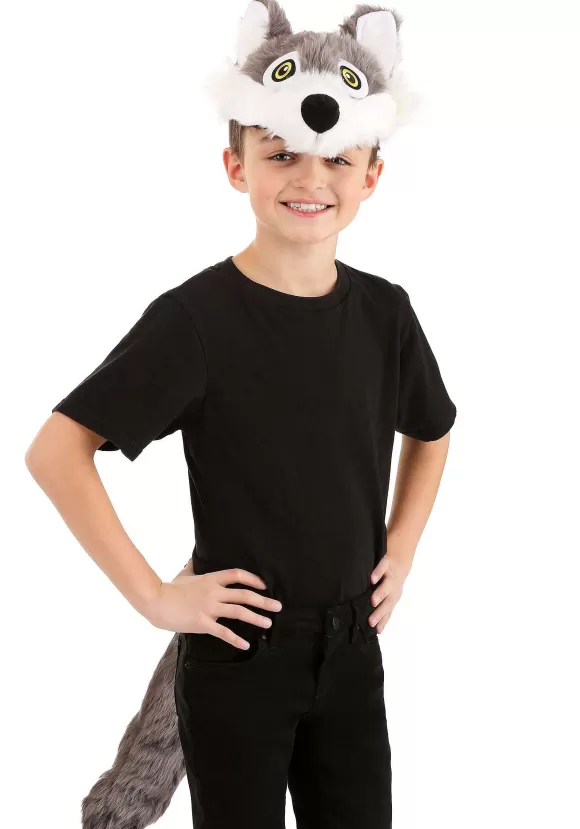 Best FUN Costumes Soft Wolf Headband & Tail