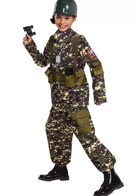 New Disguise Soldier Prestige Costume For Kids