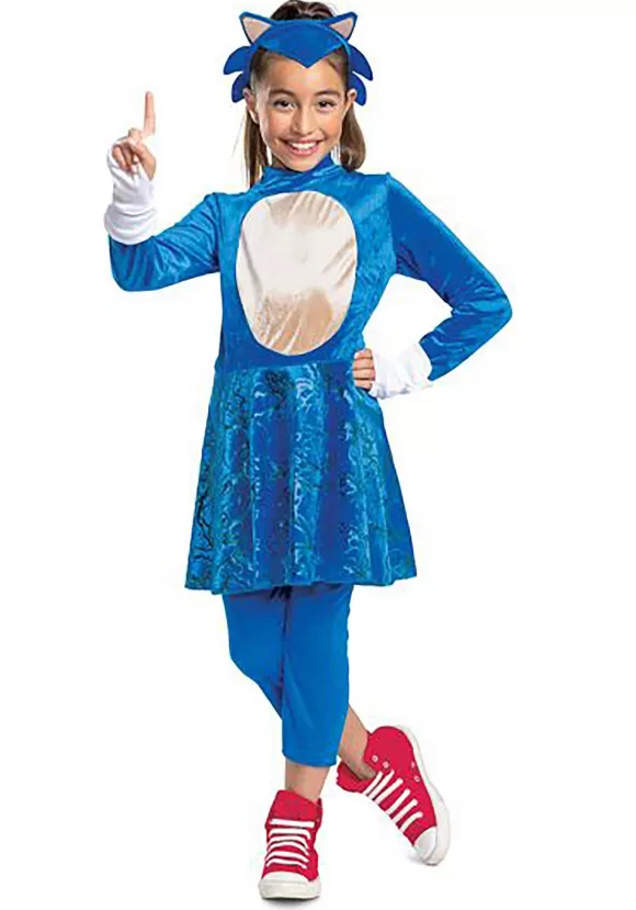 New Disguise Sonic 2 The Movie Sonic Costume For Girls