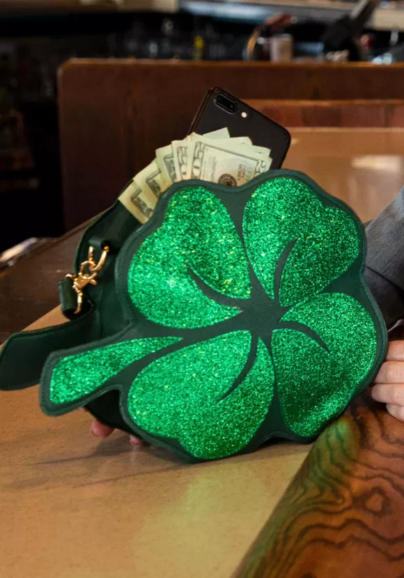 Store FUN Costumes St. Patrick'S Day 4 Leaf Clover Costume Purse