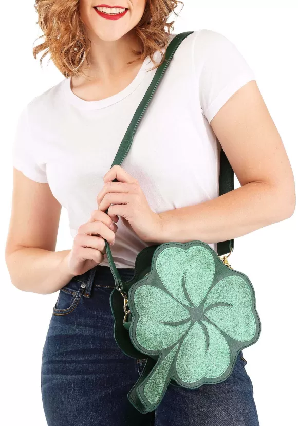 Store FUN Costumes St. Patrick'S Day 4 Leaf Clover Costume Purse