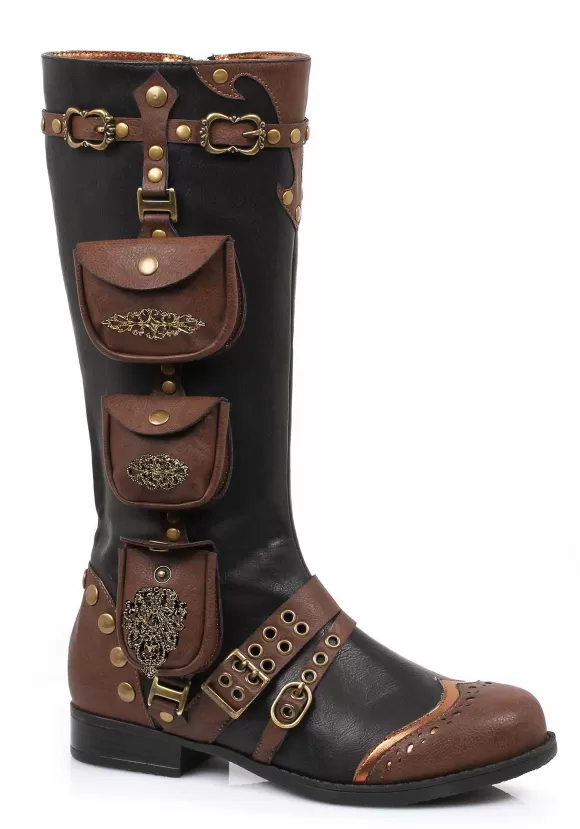 Cheap Ellie Steampunk Boots For Women