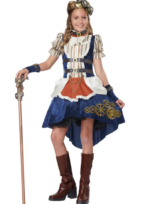 Hot California Costume Collection Steampunk Teen Girls Costume