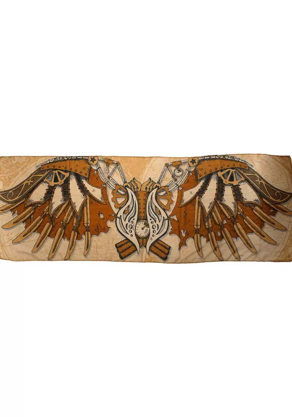 Store FUN Costumes Steampunk Wings Brown Lightweight Scarf