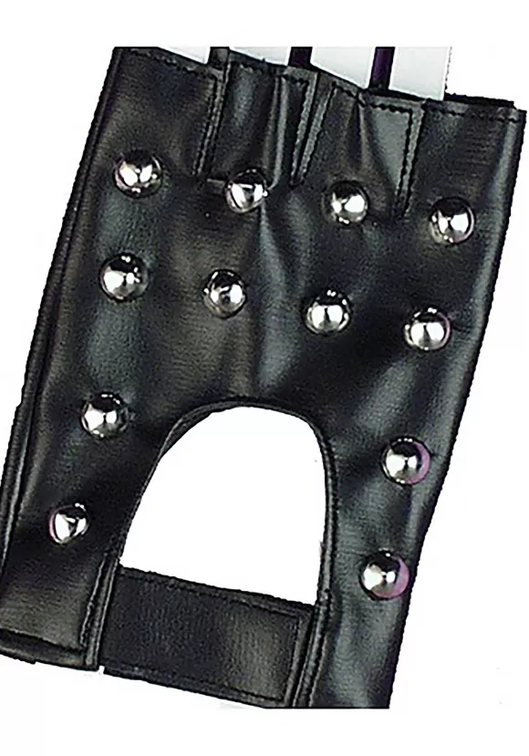 Fashion Forum Novelties, Inc Studded Biker Gloves