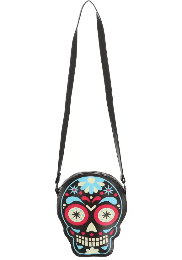 Clearance FUN Wear Sugar Skull Print Purse