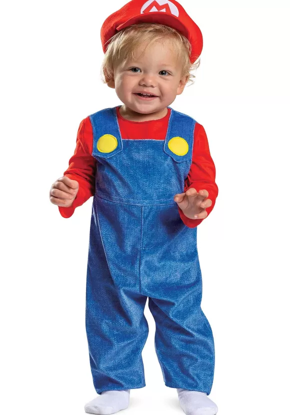 Cheap Disguise Super Mario Bros Posh Mario Costume For Infants