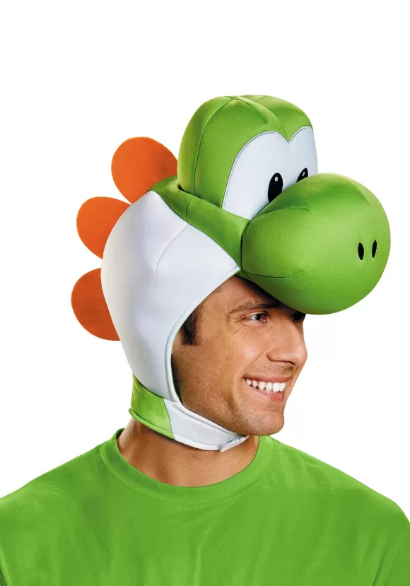 Outlet Disguise Super Mario Bros. Yoshi Headpiece For Adults