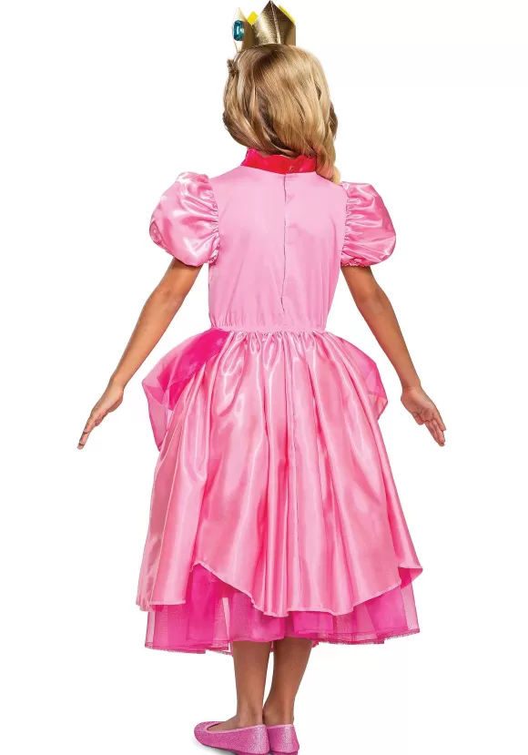 Clearance Disguise Super Mario Deluxe Princess Peach Costume For Girls