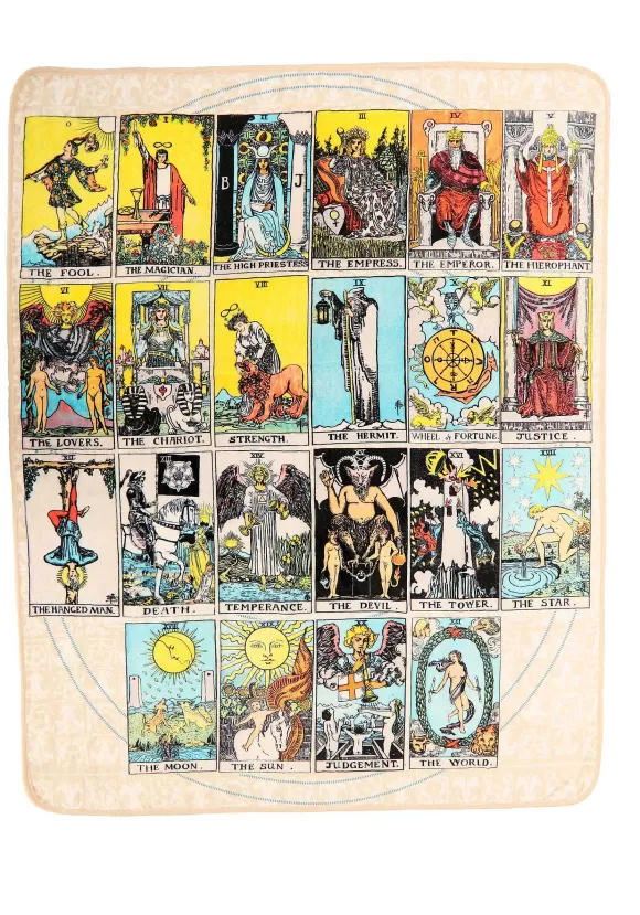 Store FUN Costumes Tarot Cards Comfy Throw Blanket