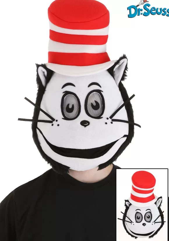 New FUN Costumes The Cat In The Hat Adult Mouth Mover Mask