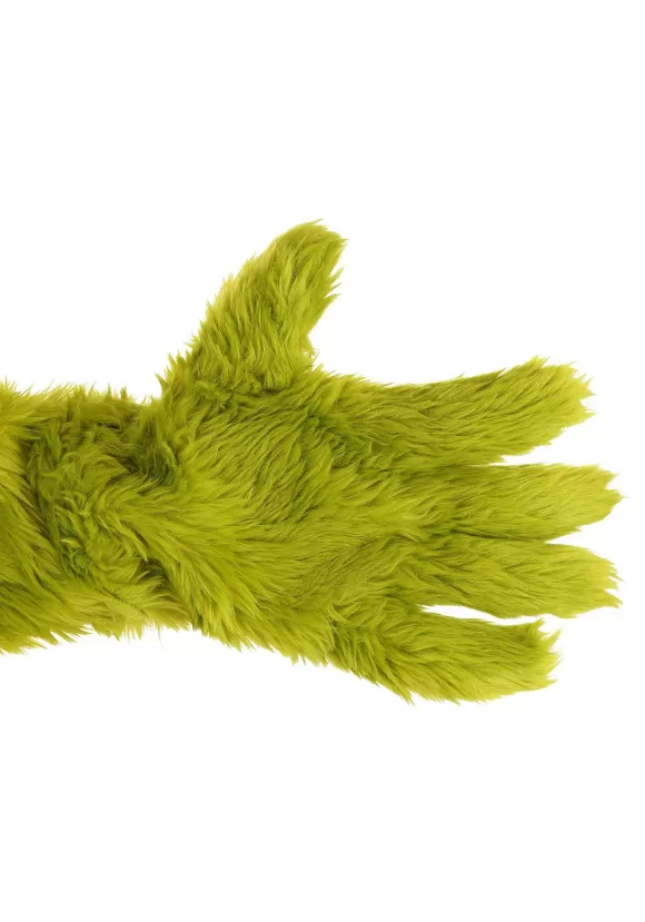 Best FUN Costumes The Grinch Deluxe Hands For Adults