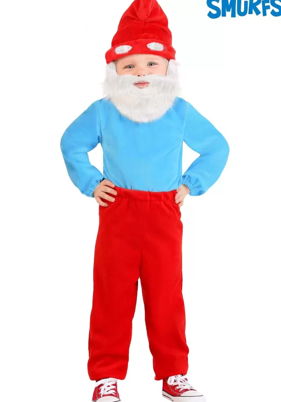 Shop FUN Costumes The Smurfs Toddler Papa Smurf Costume