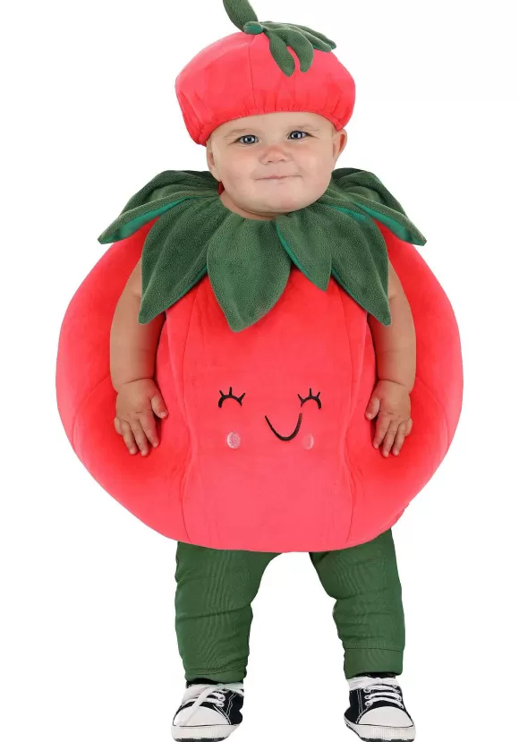 Hot FUN Costumes Tiny Tomato Costume For Infants