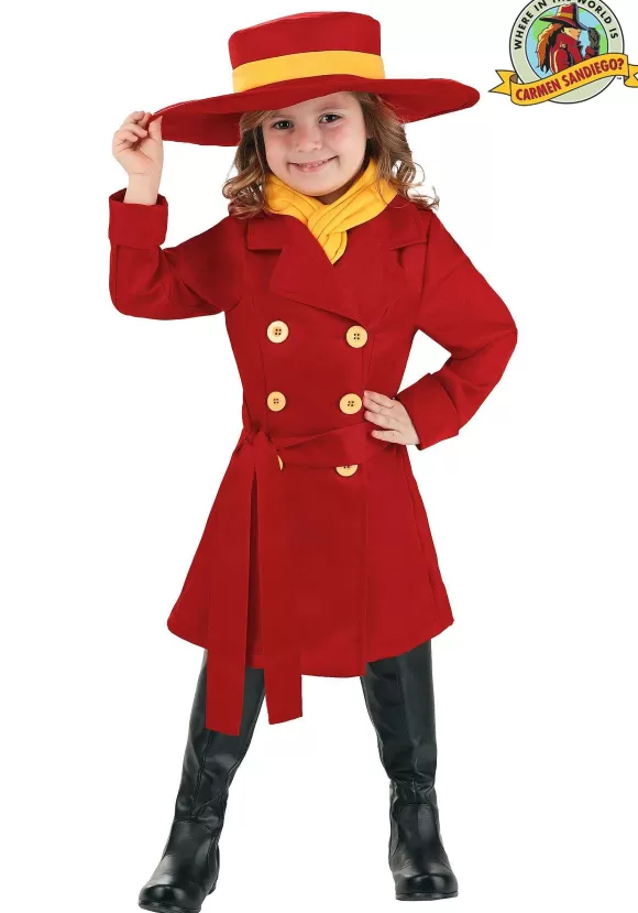 Shop FUN Costumes Toddler Carmen Sandiego Costume For Girls