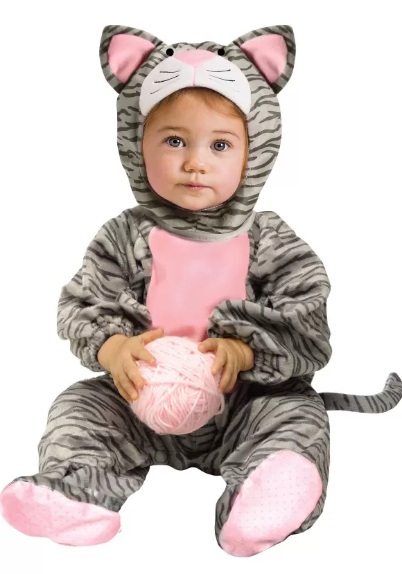 Flash Sale Fun World Toddler Striped Gray Kitten Costume