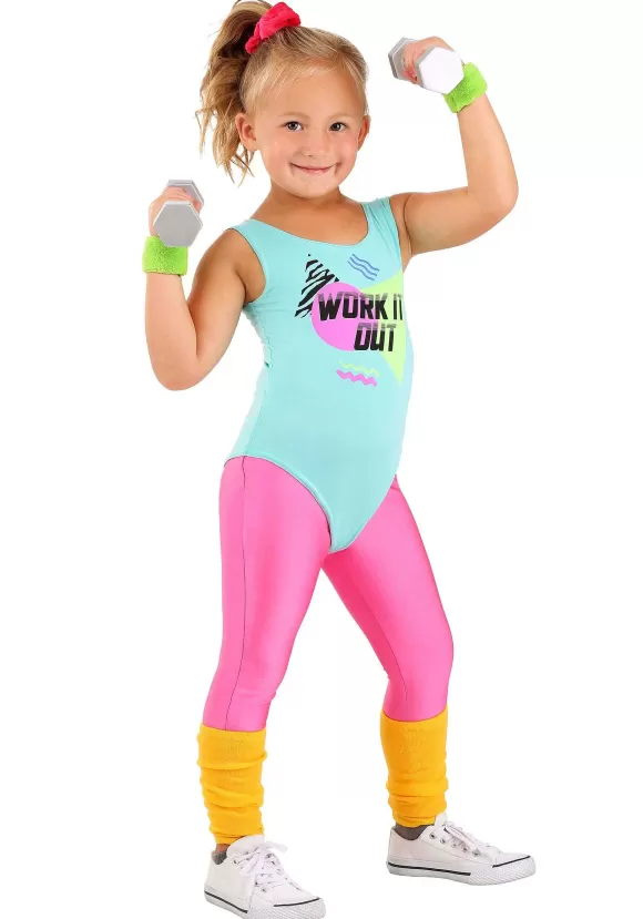 Cheap FUN Costumes Totally 80S Workout Costume For Toddlers