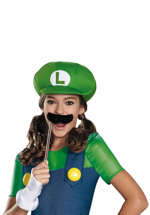 Shop Disguise Tween Girls Luigi Costume