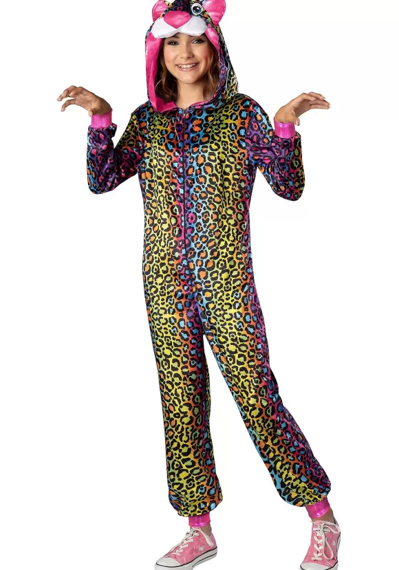 Cheap Fun World Tween Neon Leopard Costume