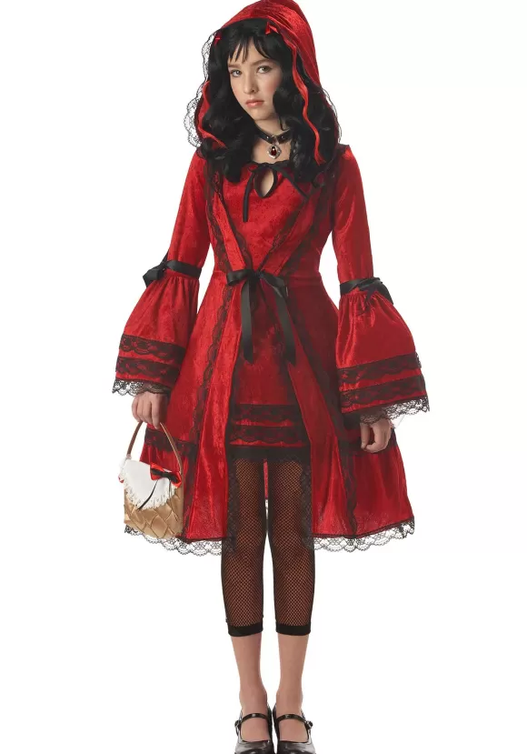 Cheap California Costume Collection Tween Strangeling Riding Hood Costume