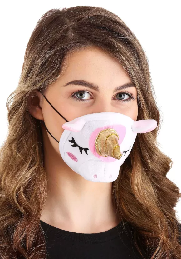 Outlet FUN Costumes Unicorn Soft Face-Mask