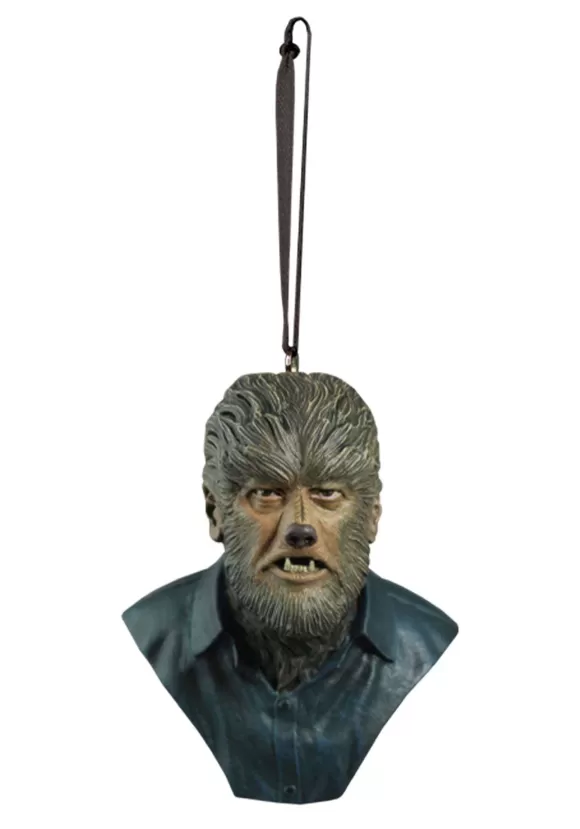 Best Trick or Treat Studios Universal Monster: The Wolf Man Bust Ornament