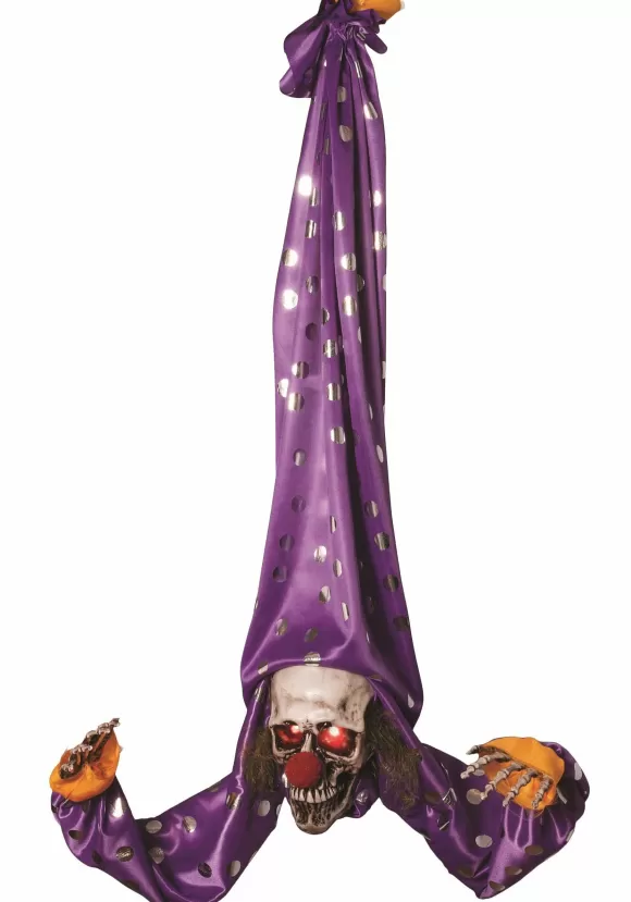 Shop Morbid Enterprises Upside Down Animated Halloween Clown Decoration