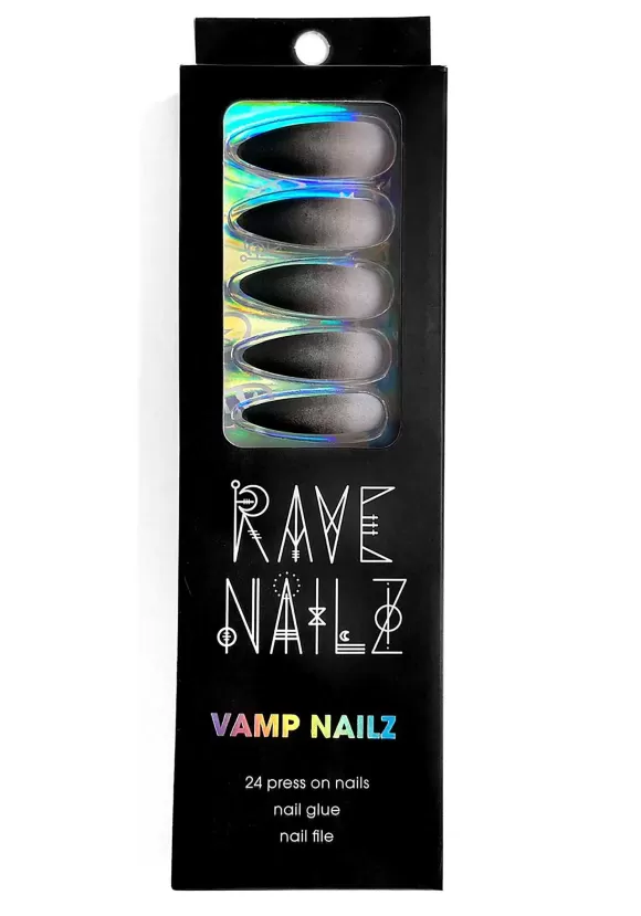 Cheap Rave Nailz Vamp Ombre Press-On Nails Kit