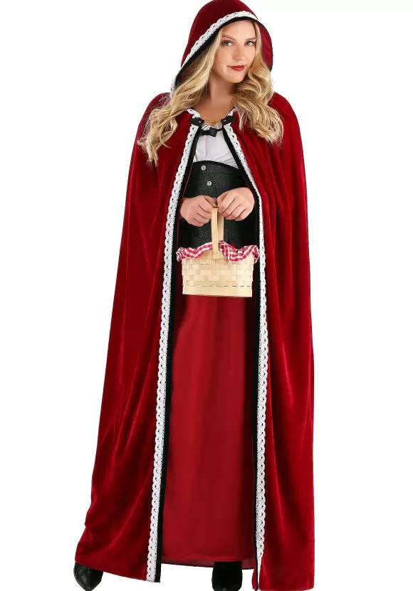 Hot FUN Costumes Velvet Riding Hood Cloak