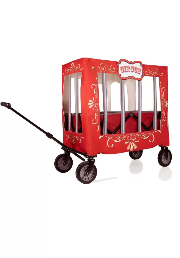 Hot Seeing Red Inc. Wagon Cover Of A Circus Cage