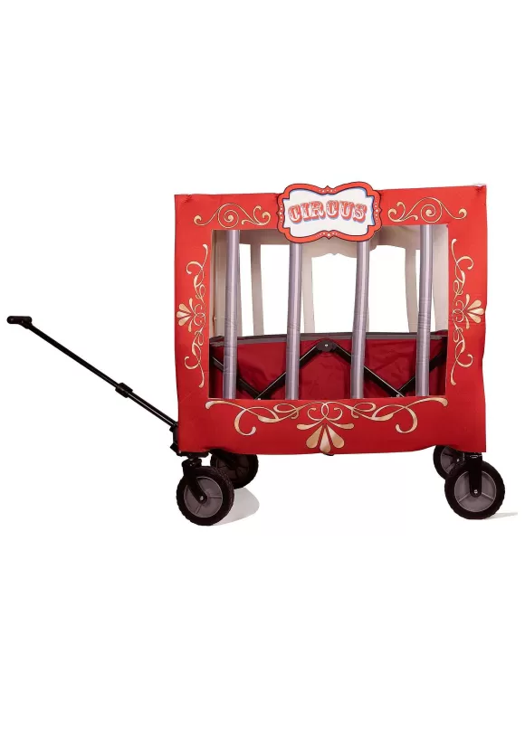 Hot Seeing Red Inc. Wagon Cover Of A Circus Cage