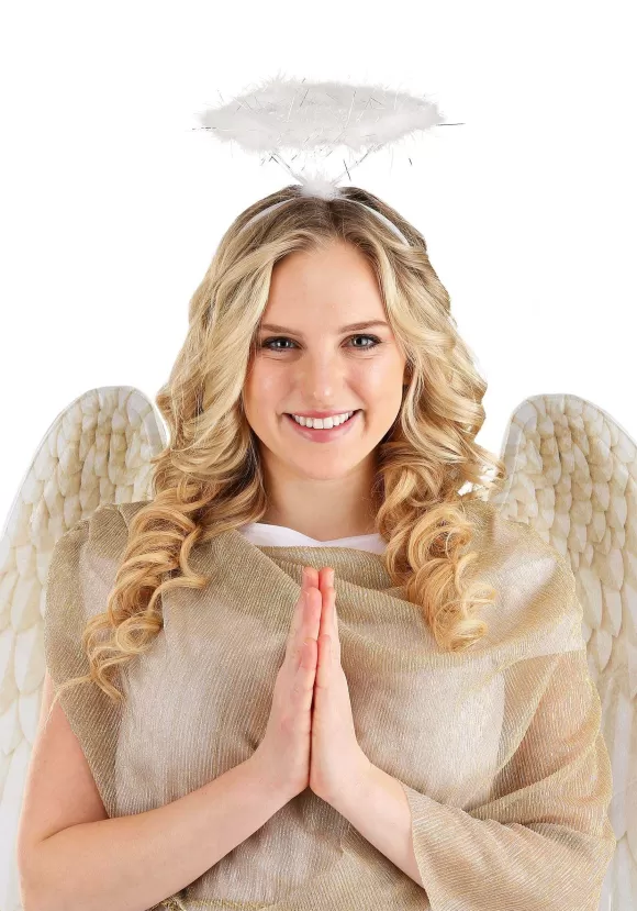 Outlet FUN Costumes White Angel Halo Headband Costume Accessory