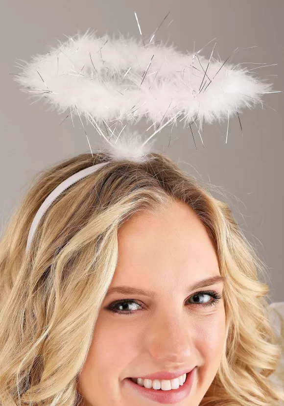 Outlet FUN Costumes White Angel Halo Headband Costume Accessory