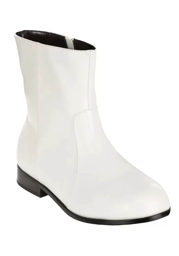 Store FUN Costumes White Costume Boots For Adults