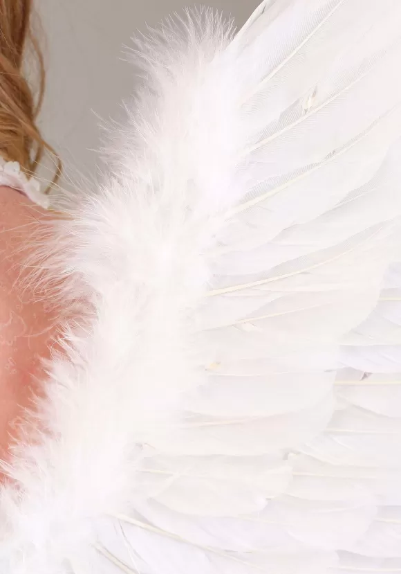 Hot FUN Costumes White Divine Angel Wings