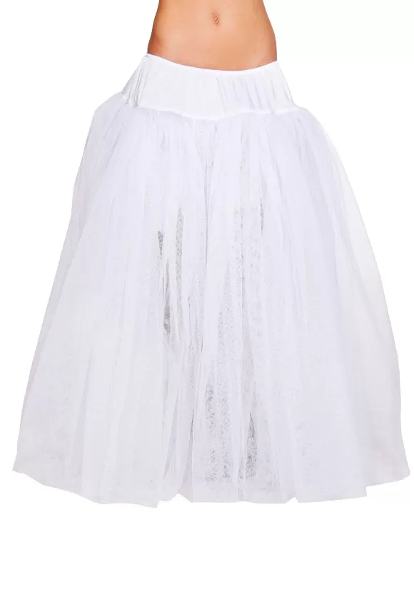 Cheap Roma White Long Petticoat Accessory